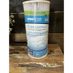 OMNIFilter Heavy Duty Pleated Polyester Sediment Filter Cartridge - RS6